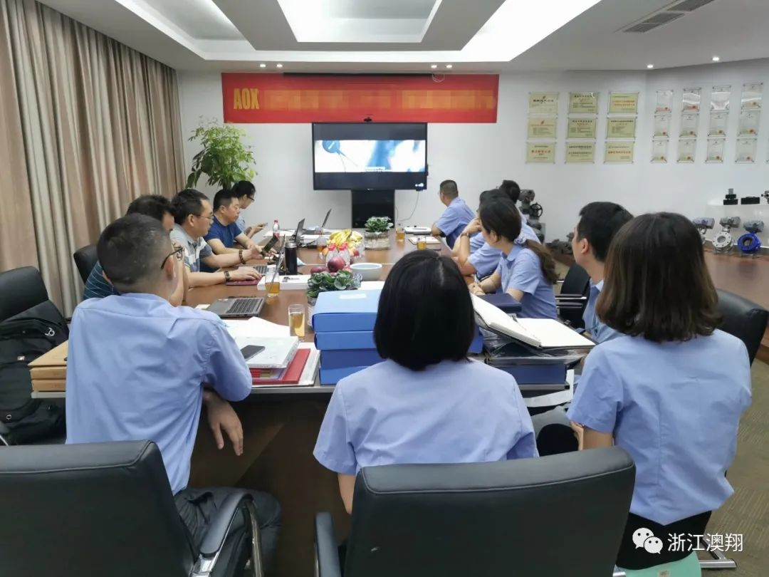 2020年9月8日中石化易派客產(chǎn)品質(zhì)量評價小組領(lǐng)Dao一行參觀考察澳翔自控科技有限公司 電動執(zhí)行器廠家,電動閥門廠家,電動球閥廠家,電動蝶閥廠家,電動調(diào)節(jié)閥廠家